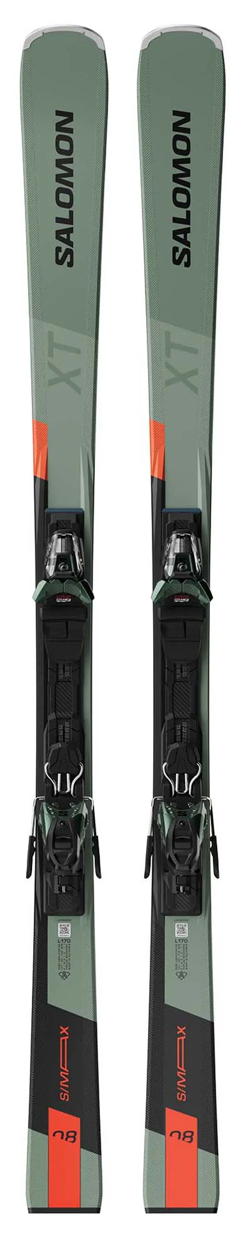 Salomon S/Max 8 XT (M11 GW System Binding) Adult Skis 2025