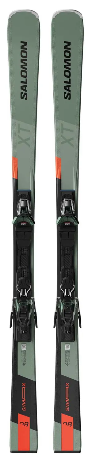 Salomon S/Max 8 XT (M11 GW System Binding) Adult Skis 2025