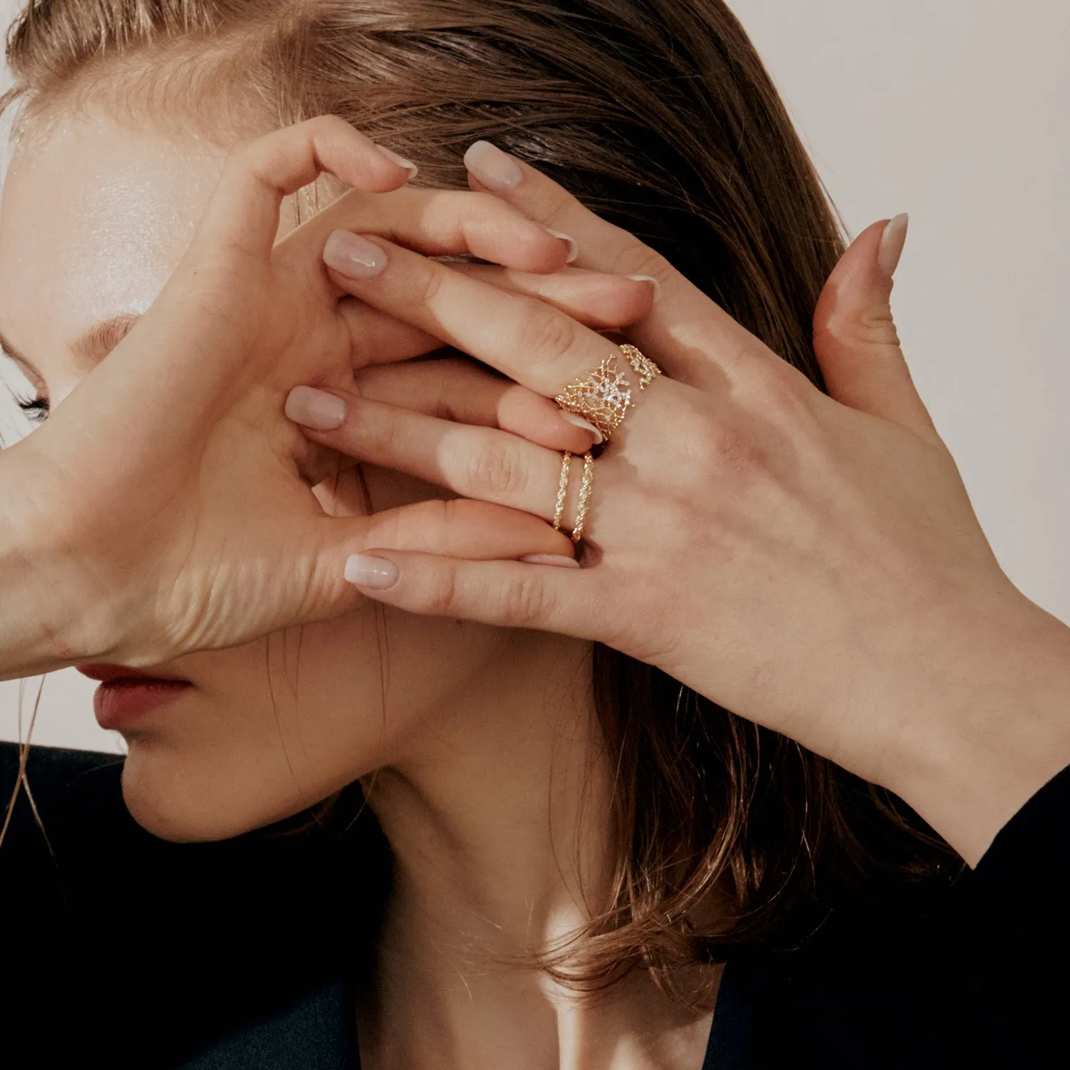 Sensuelle Gold Ring JDSRGXS064S