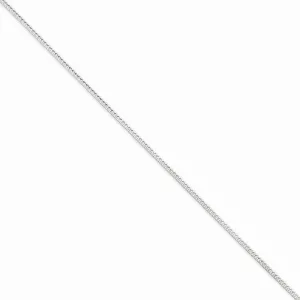 Silver D.C 1.45-mm Solid Round Franco Chain