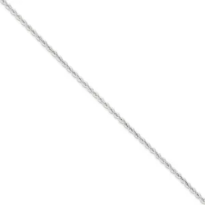 Silver D.C 3.00-mm Solid Twisted Rope Chain