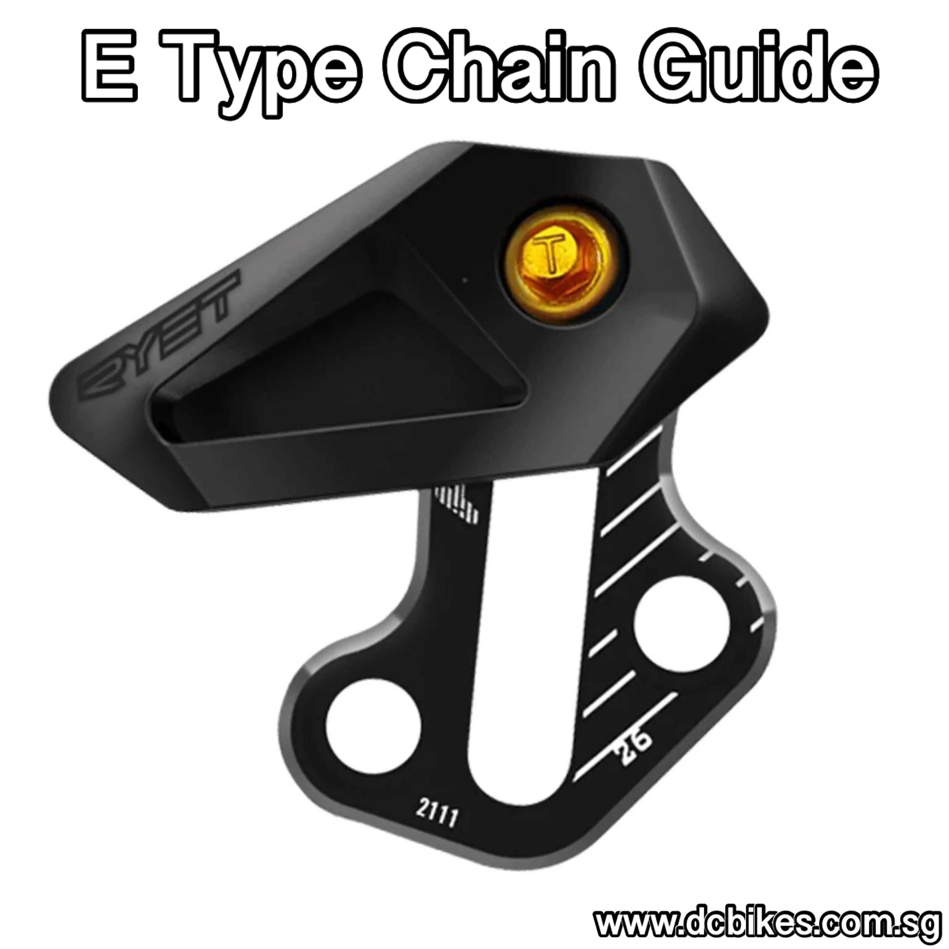 Single Speed Chain Guide For SRAM S3 and Shimano E-type and E2 MTB S3