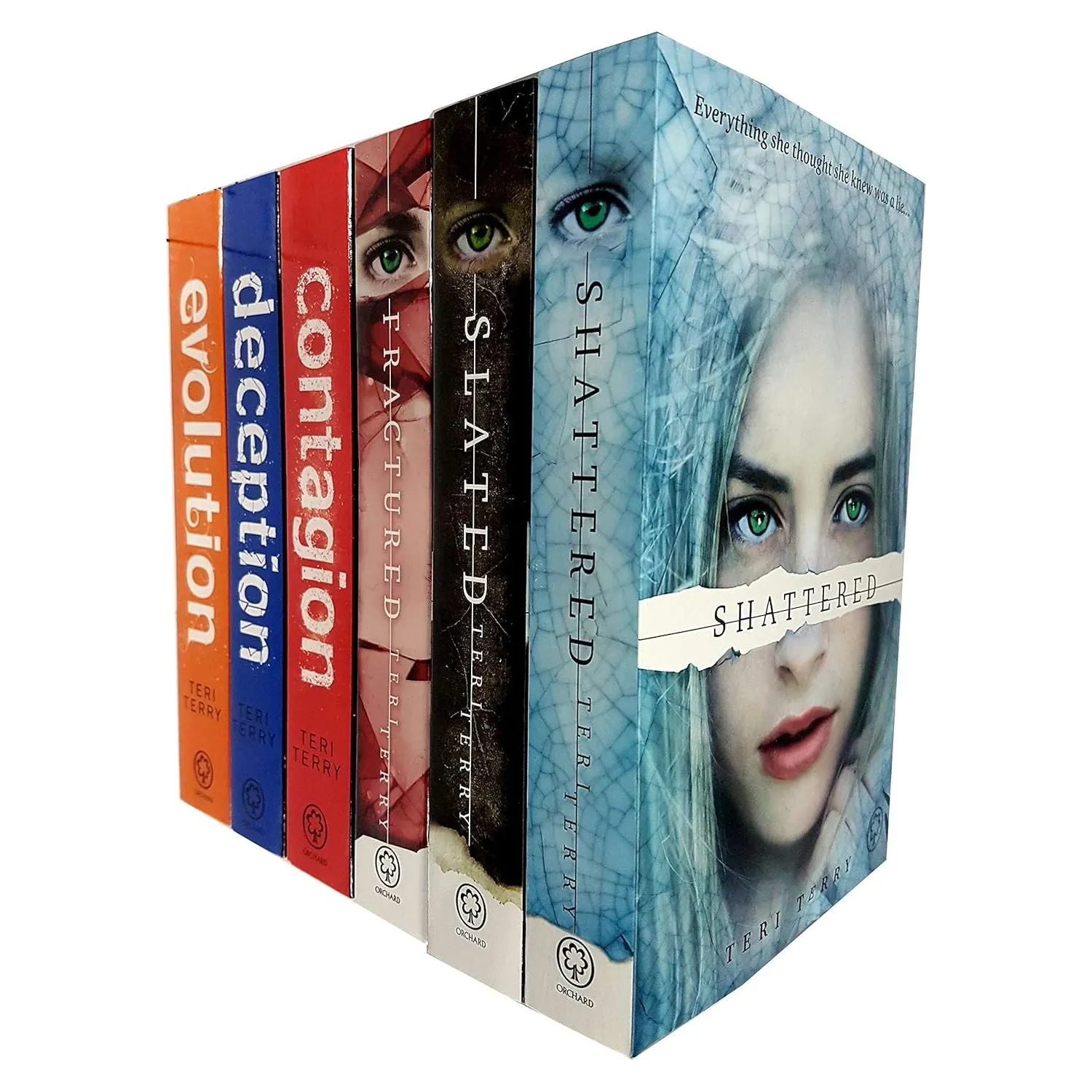Slated trilogy and dark matter teri terry collection 6 books set