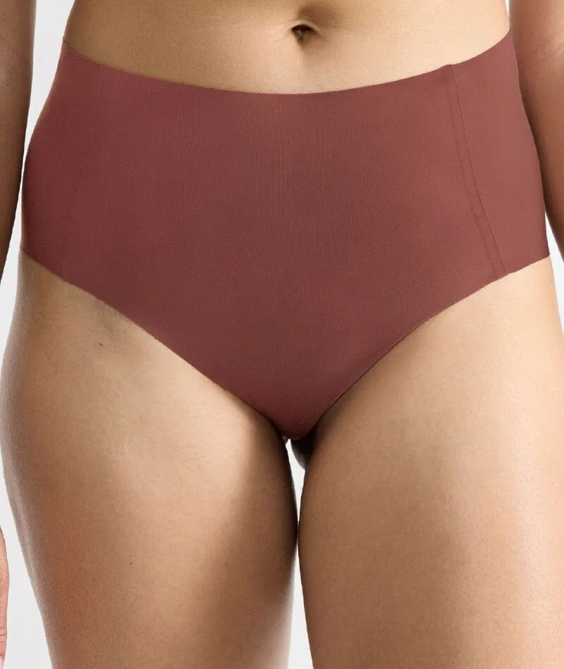 Sloggi ZERO Feel 2.0 High Waist Brief - Burnt Henna