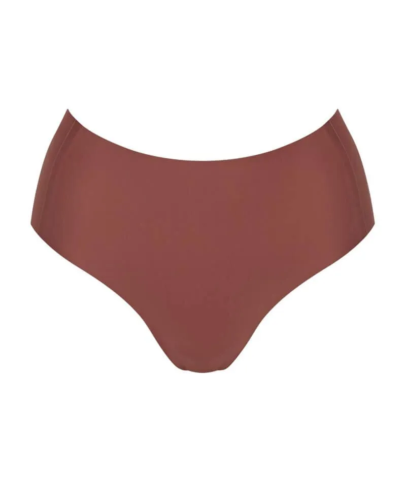 Sloggi ZERO Feel 2.0 High Waist Brief - Burnt Henna