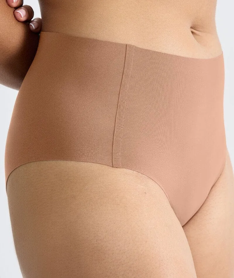 Sloggi ZERO Feel 2.0 High Waist Brief - Nostalgic Brown