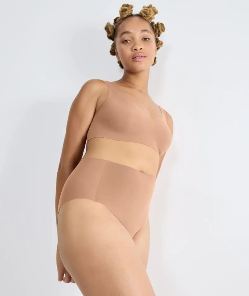Sloggi ZERO Feel 2.0 High Waist Brief - Nostalgic Brown