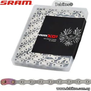Sram X01 12 Speed Eagle MTB Road Chain 126 Links   Power Lock