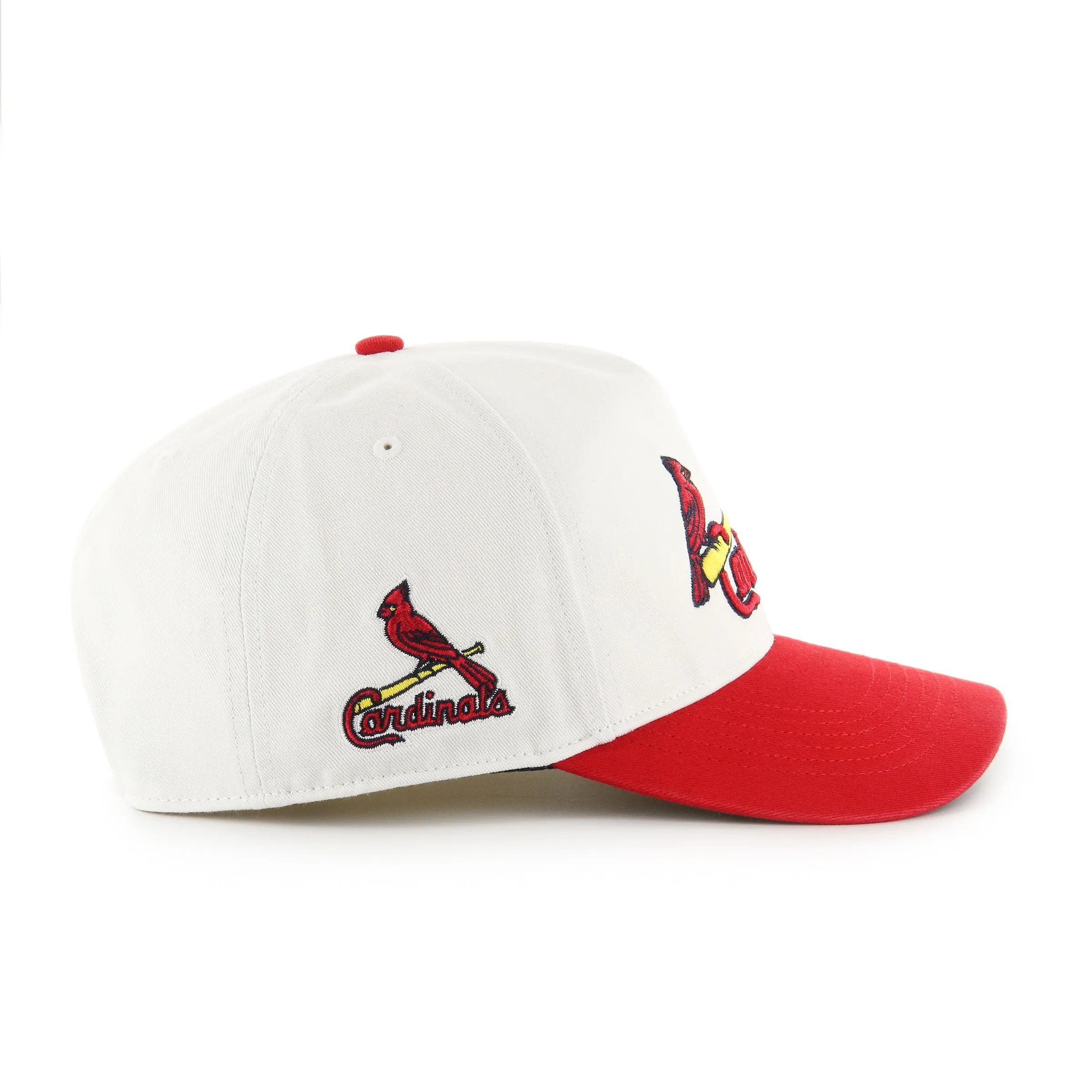 ST. LOUIS CARDINALS COOPERSTOWN DOUBLE HEADER SCRIPT SHOT '47 HITCH