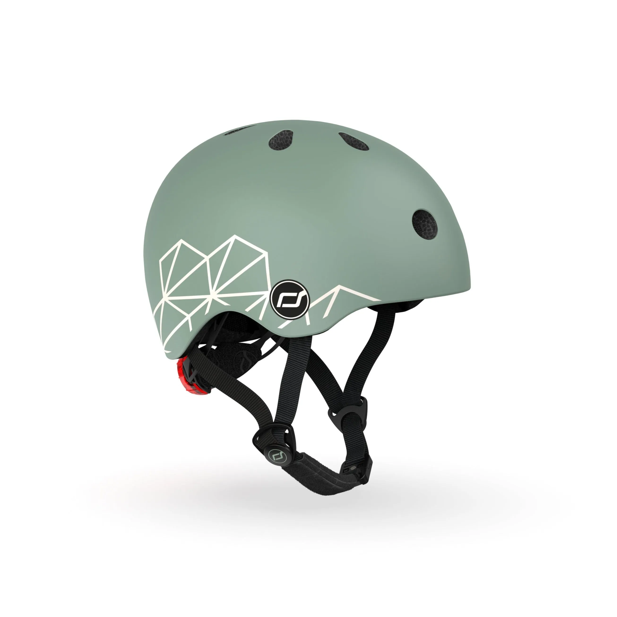 Standard Baby Helmet (Green Lines)(XXS-S)