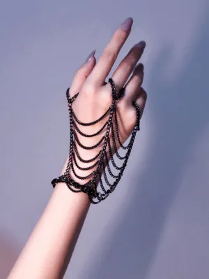 Steampunk Lolita Accessories Silver Chains Metal Accessory Miscellaneous