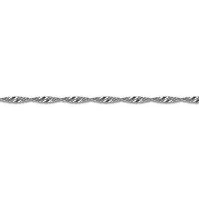 Sterling Silver (1.6mm) Singapore Chains (16" - 26")