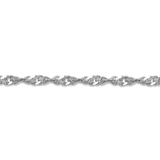 Sterling Silver (2.3mm) Singapore Chains (16" - 30")