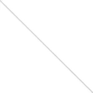 Sterling Silver D.C 0.85-mm Round Spiga Chain