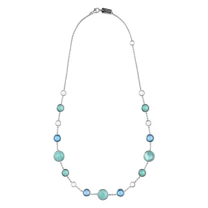 Sterling Silver Lollipop® Lollitini Short Necklace in Waterfall 16-18"