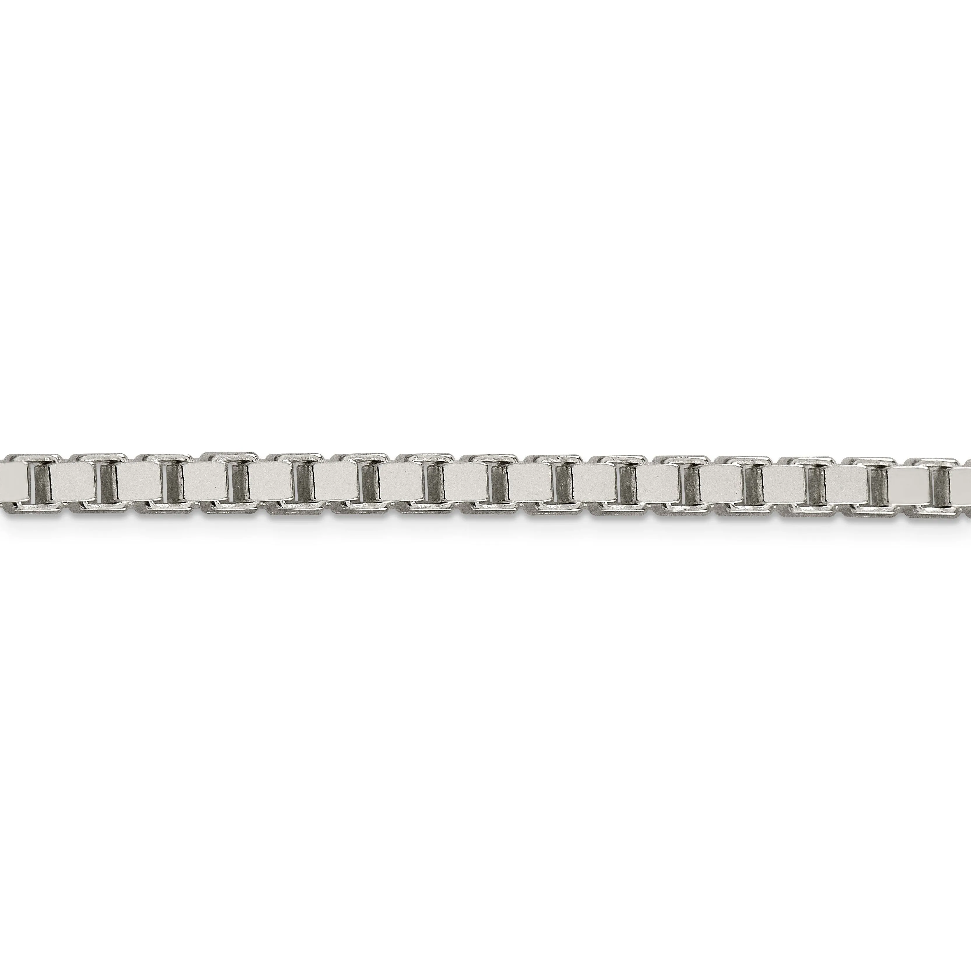 Sterling Silver Polish 4.50-mm Solid Box Chain