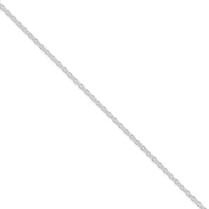 Sterling Silver Polished 1.95-mm Cable Chain
