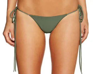 String Along - ARMY - Low Rise Tie Side Bikini Bottom