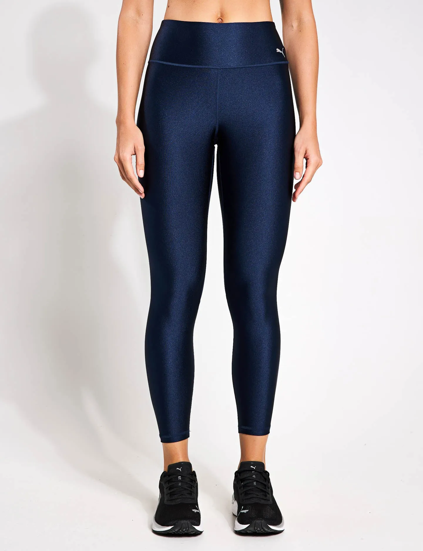 Summer Daze 7/8 High Waisted Training Tights - Club Navy