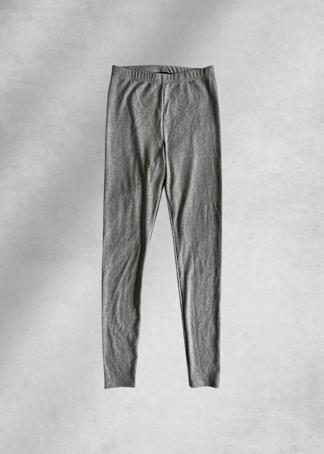 Thalia Ribbed Two-Piece Lounge Set - Grey