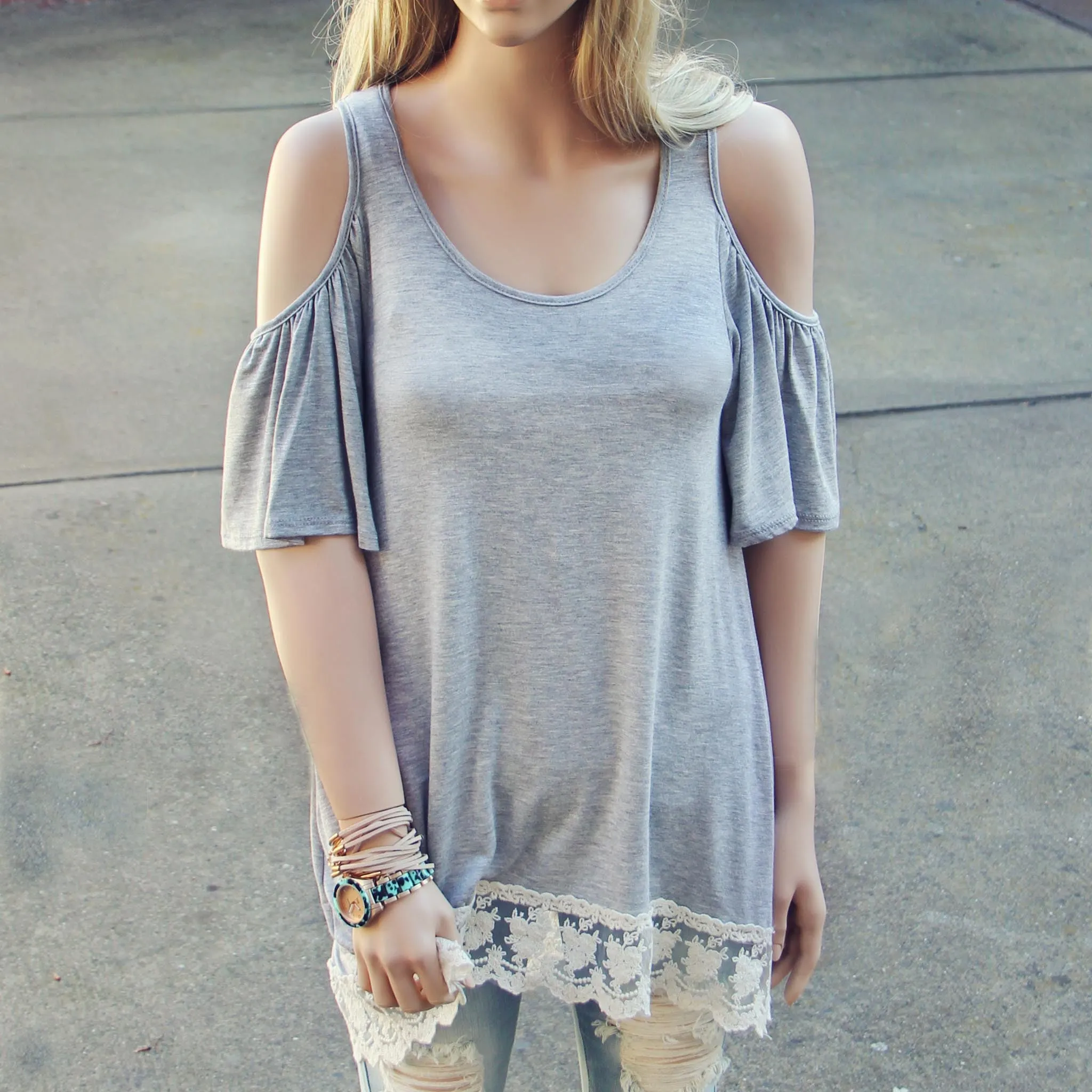 The Campus Lace Tee