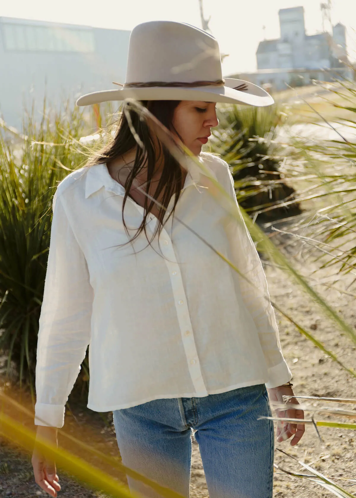 The Hannah Top in White