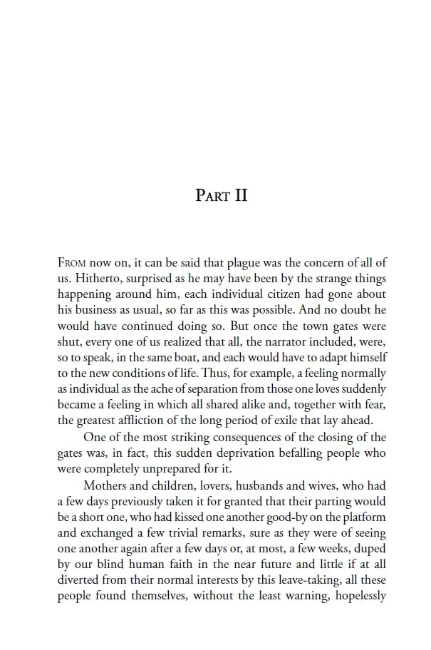 The Plague by Albert Camus