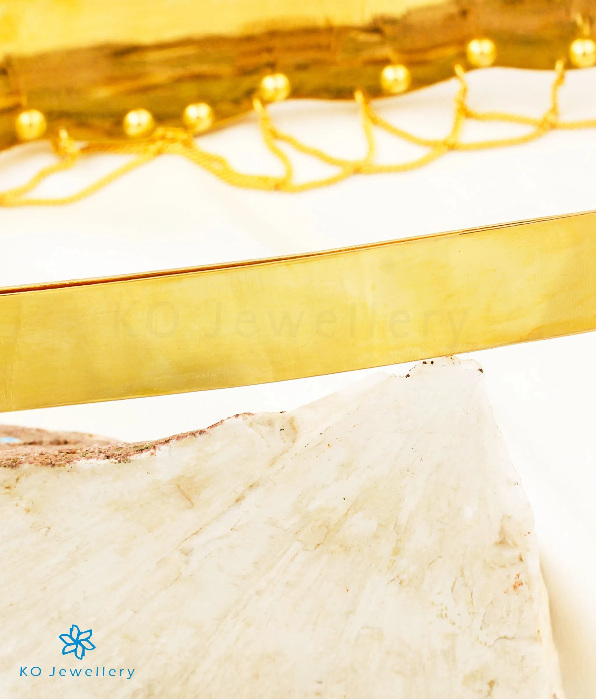 The Prahara Silver Oddiyanam Waist belt (Plain)