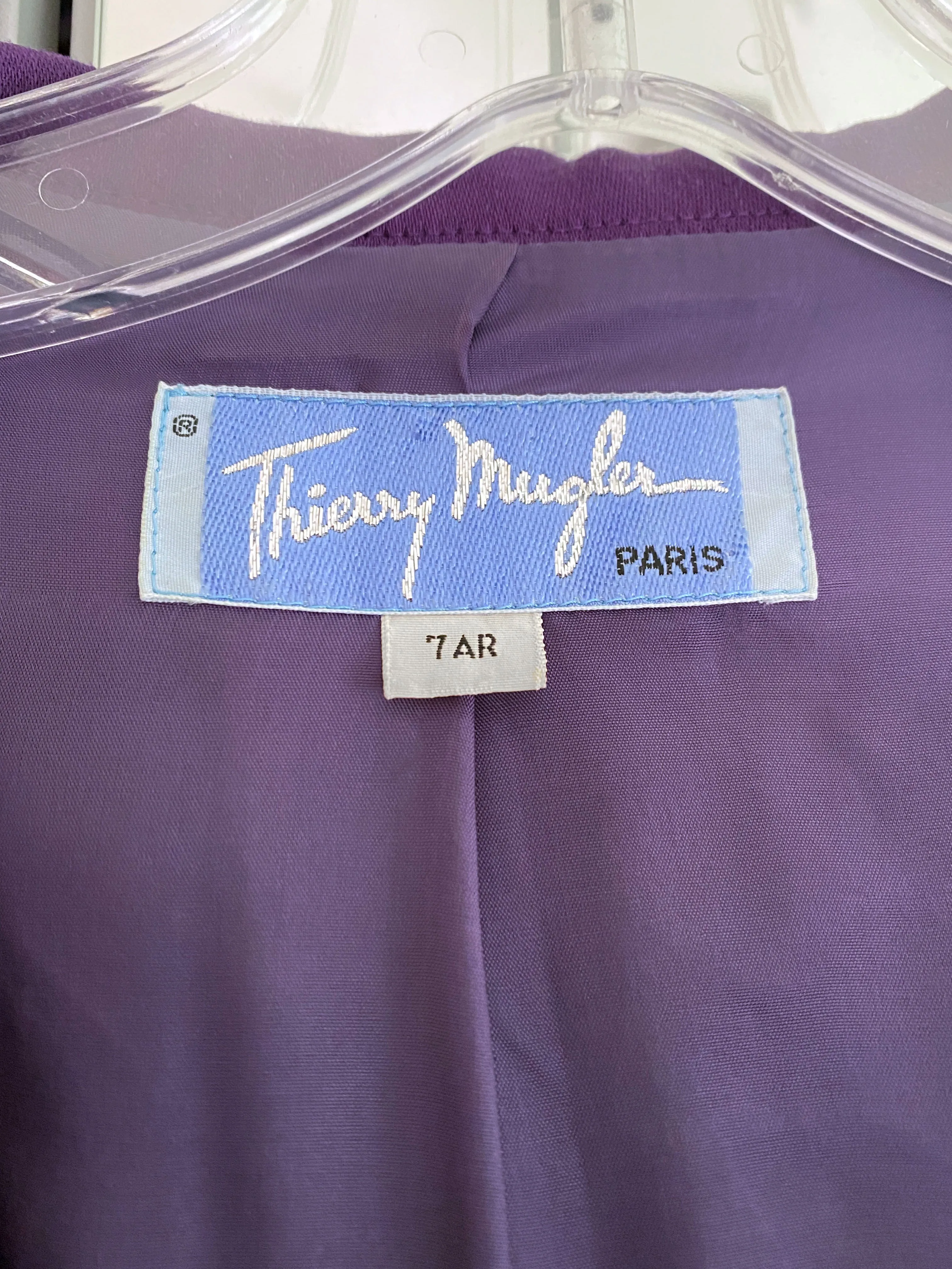 Thierry Mugler Paris A/W 1991 Hooded Dress