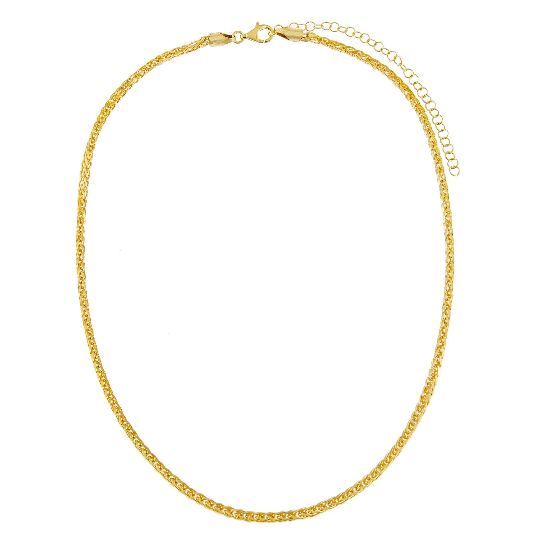 Thin Franco Chain Necklace