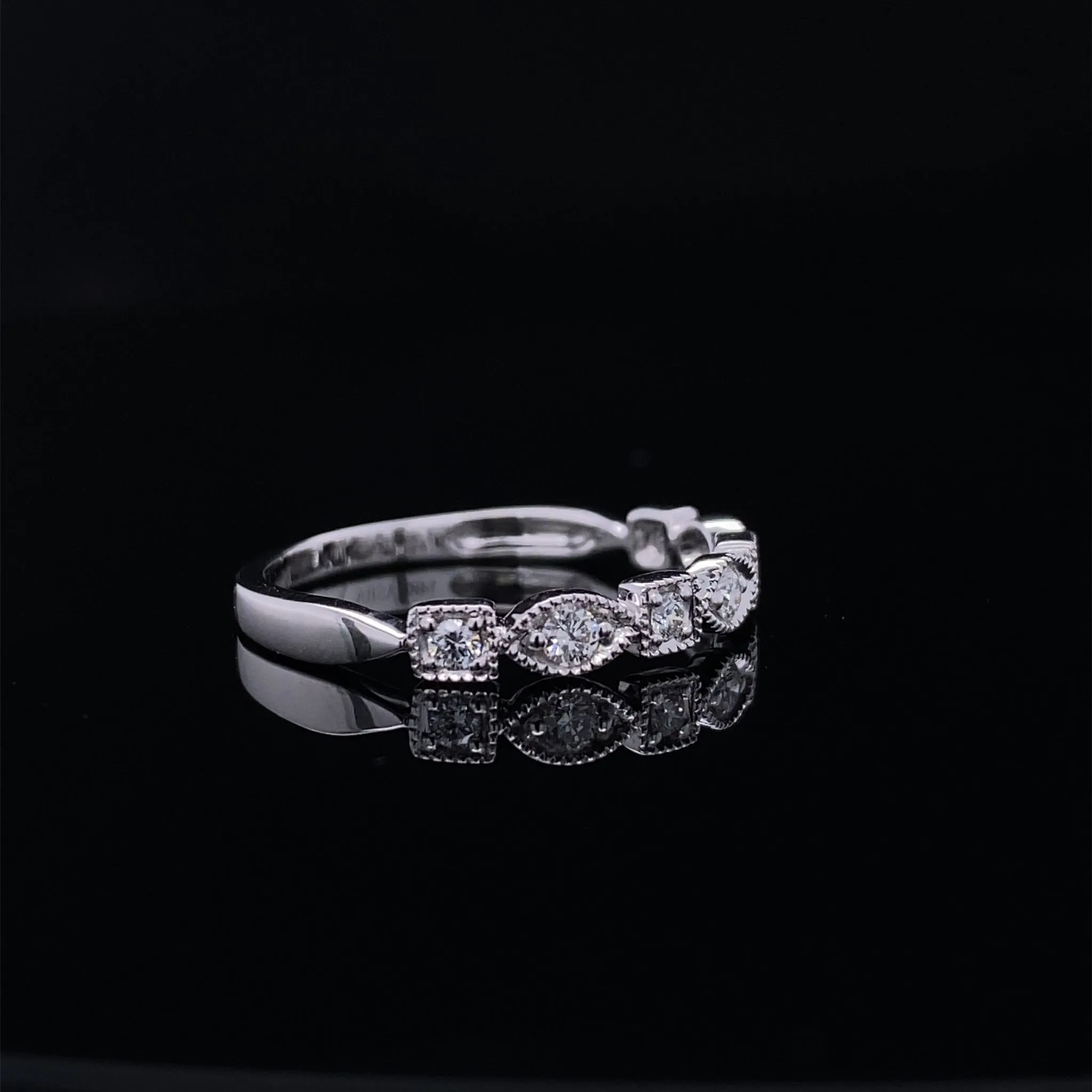 Timeless Allure Vintage Style Diamond Bridal