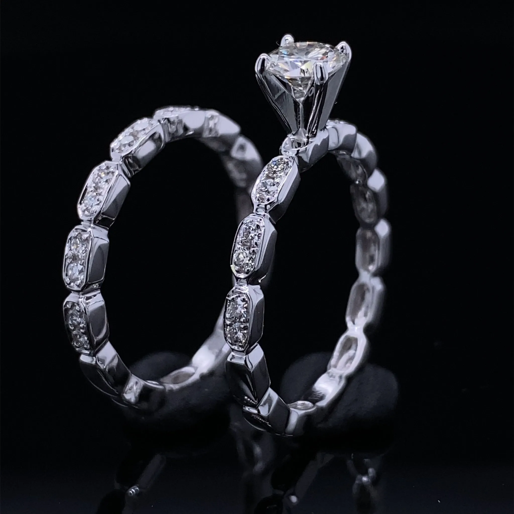 Timeless Allure Vintage Style Diamond Bridal