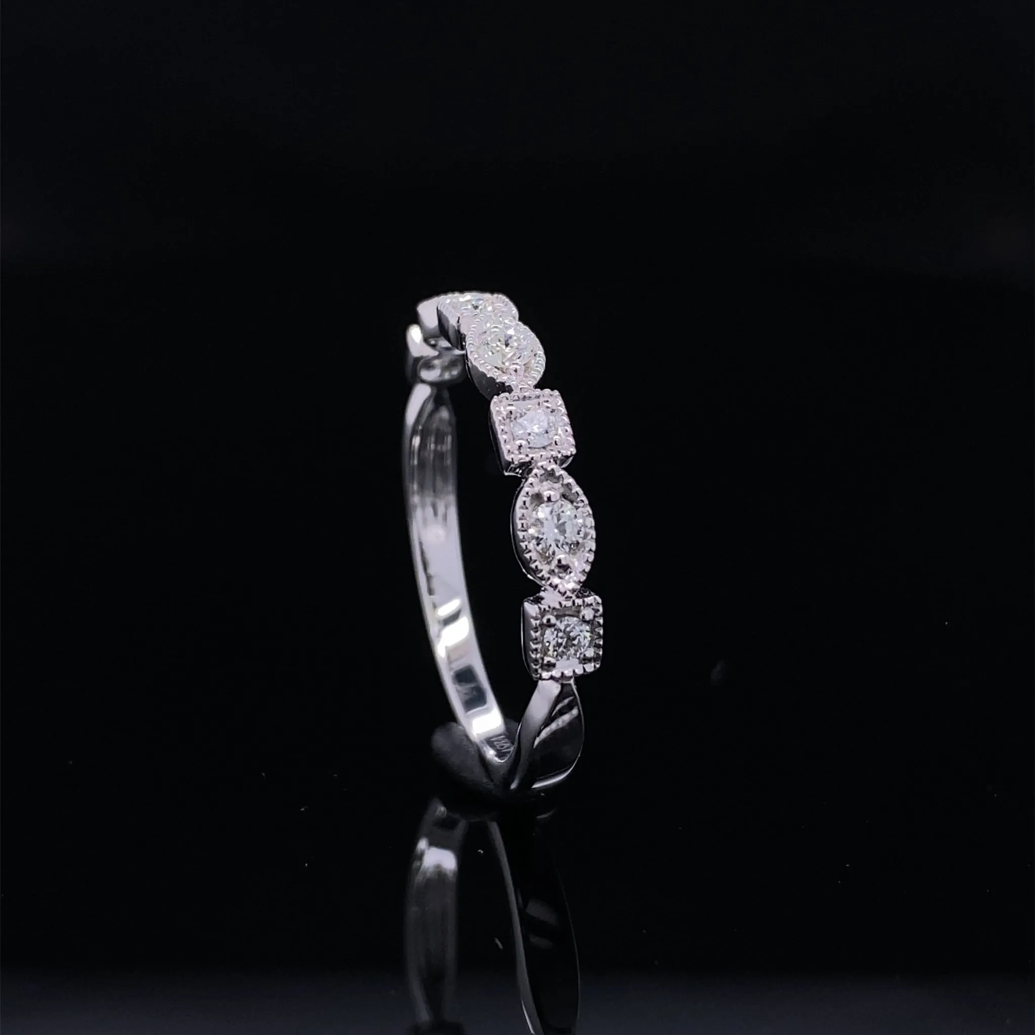 Timeless Allure Vintage Style Diamond Bridal