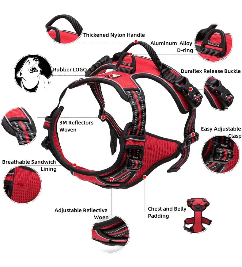 True Love Adjustable Harness TLH5651 Orange