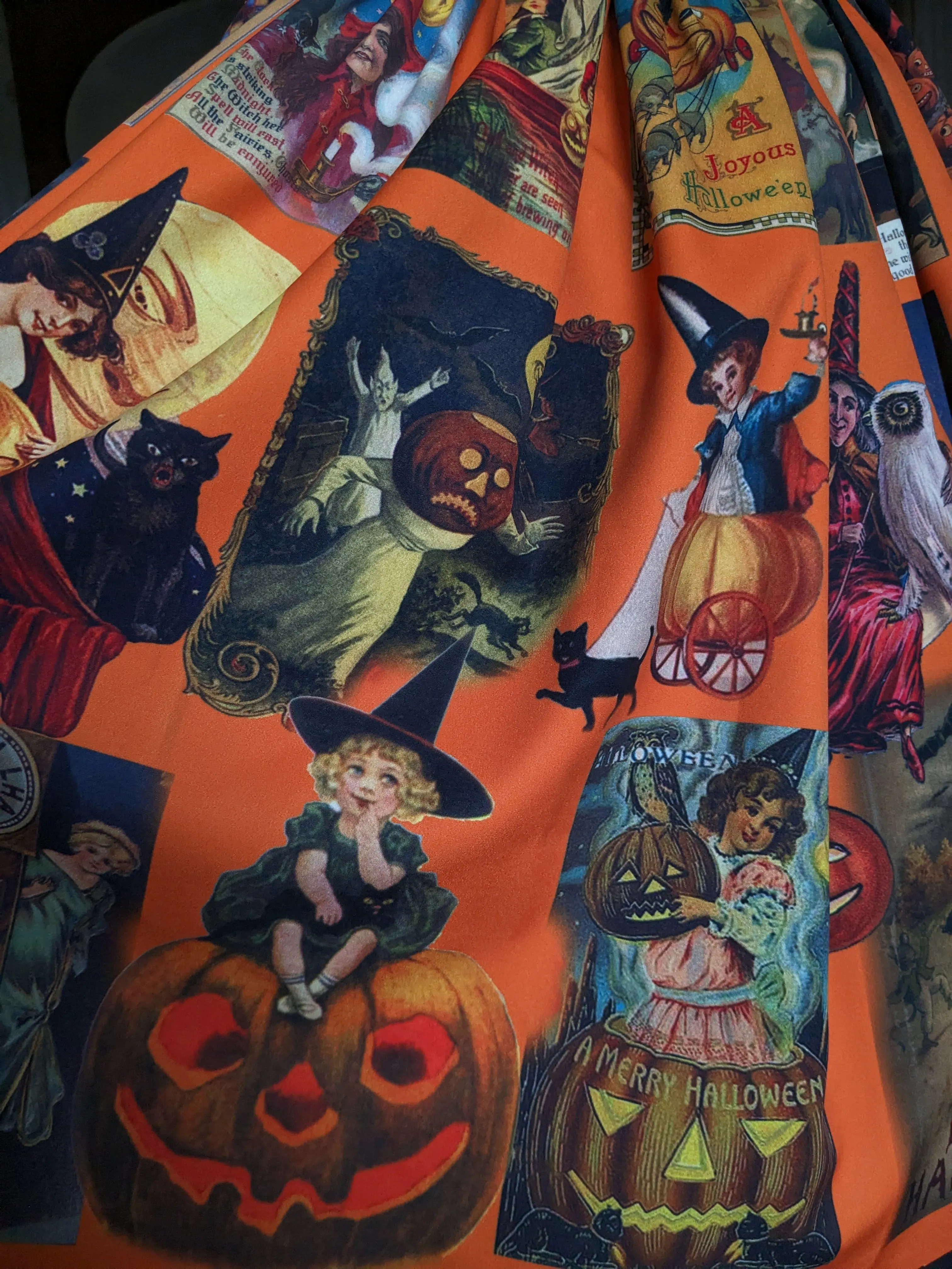 Vintage Halloween skirt
