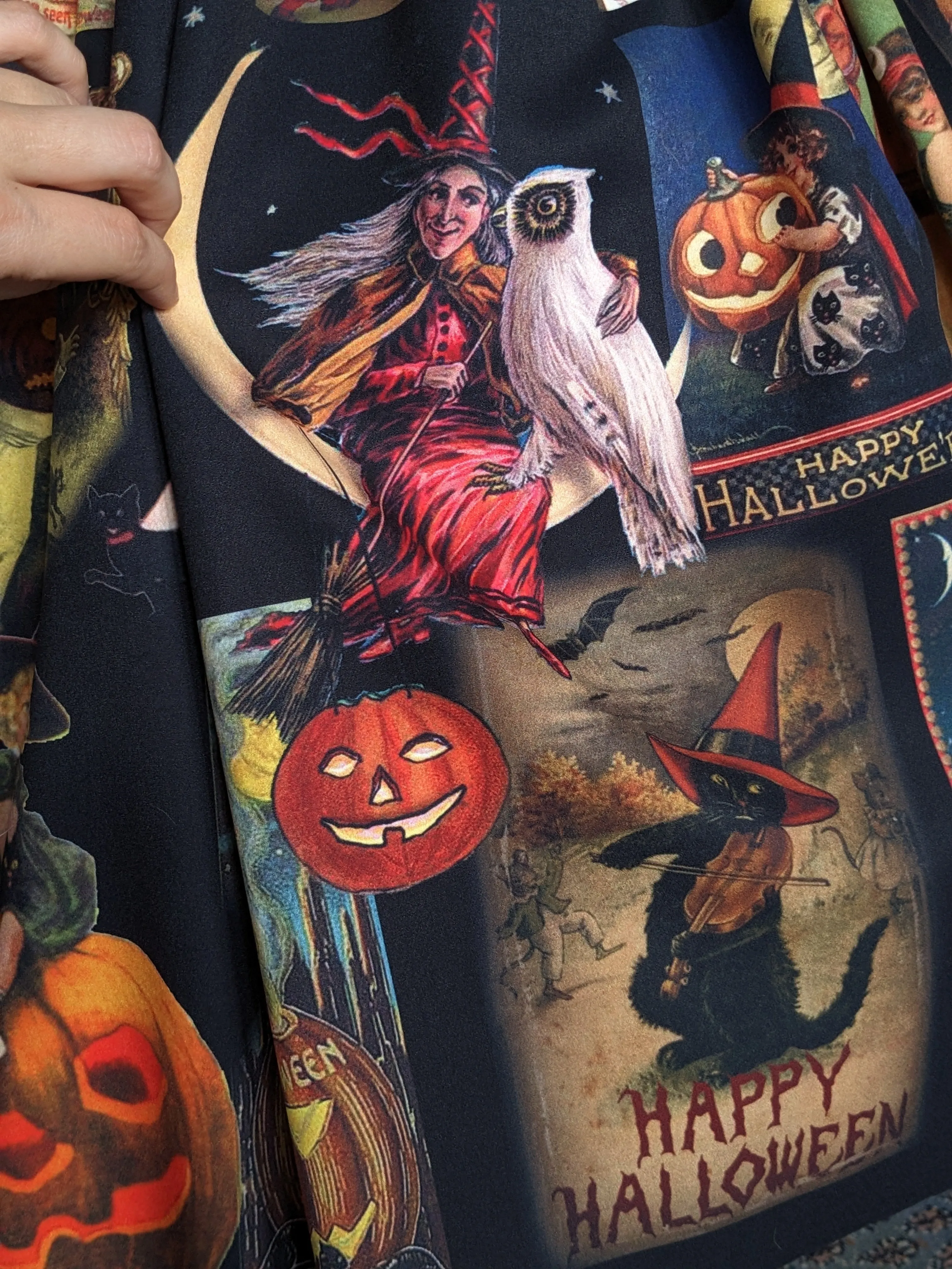 Vintage Halloween skirt