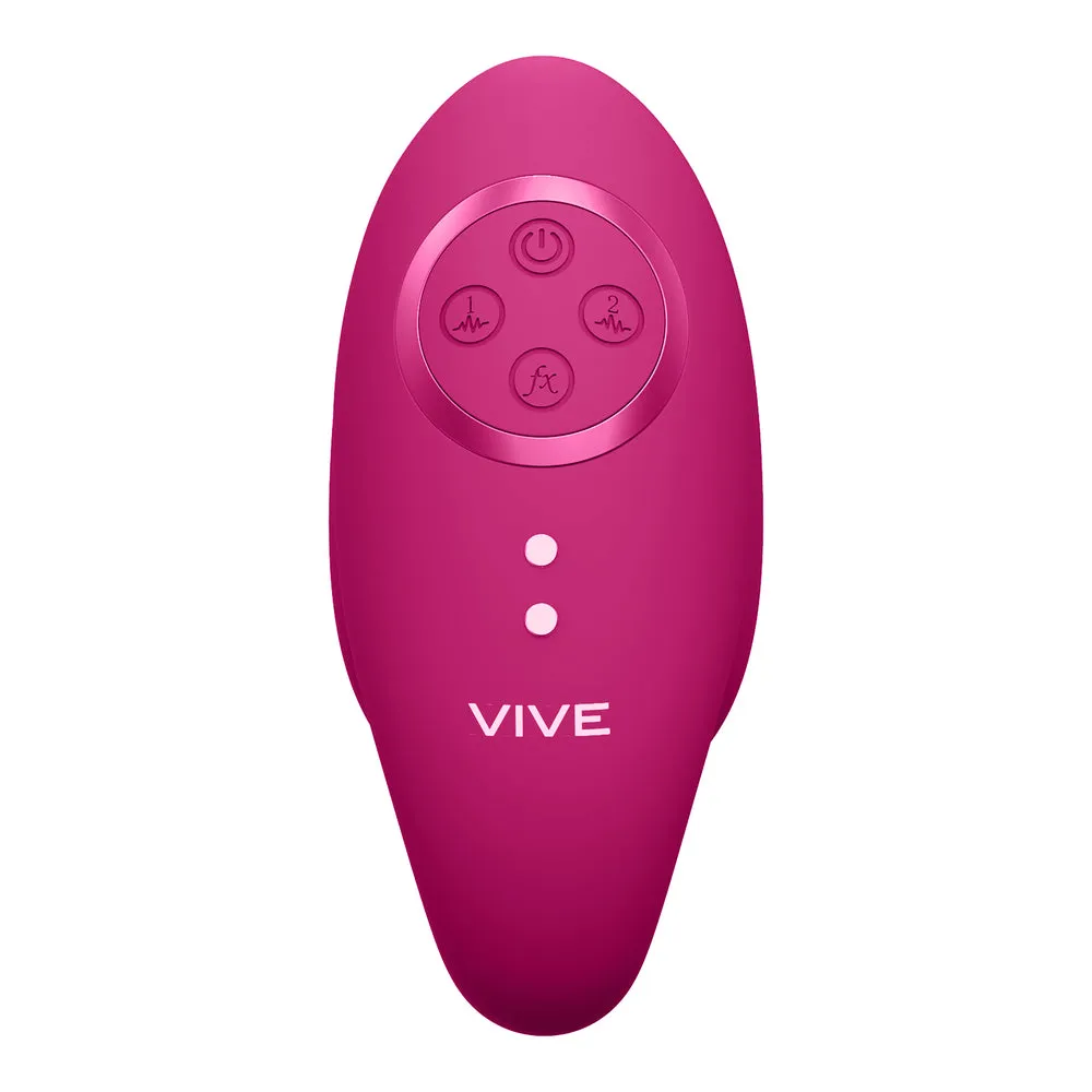 Vive Aika Pulse Wave And Vibrating Love Egg Pink