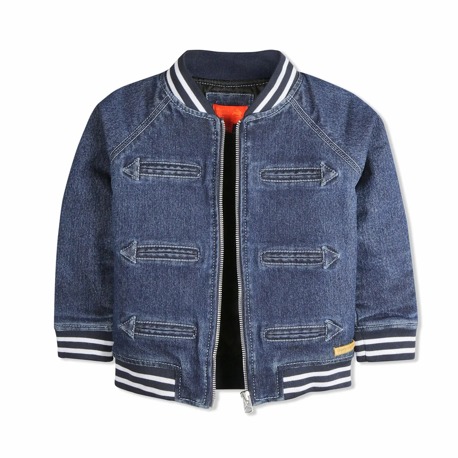 Warm Quilted Denim Jacket