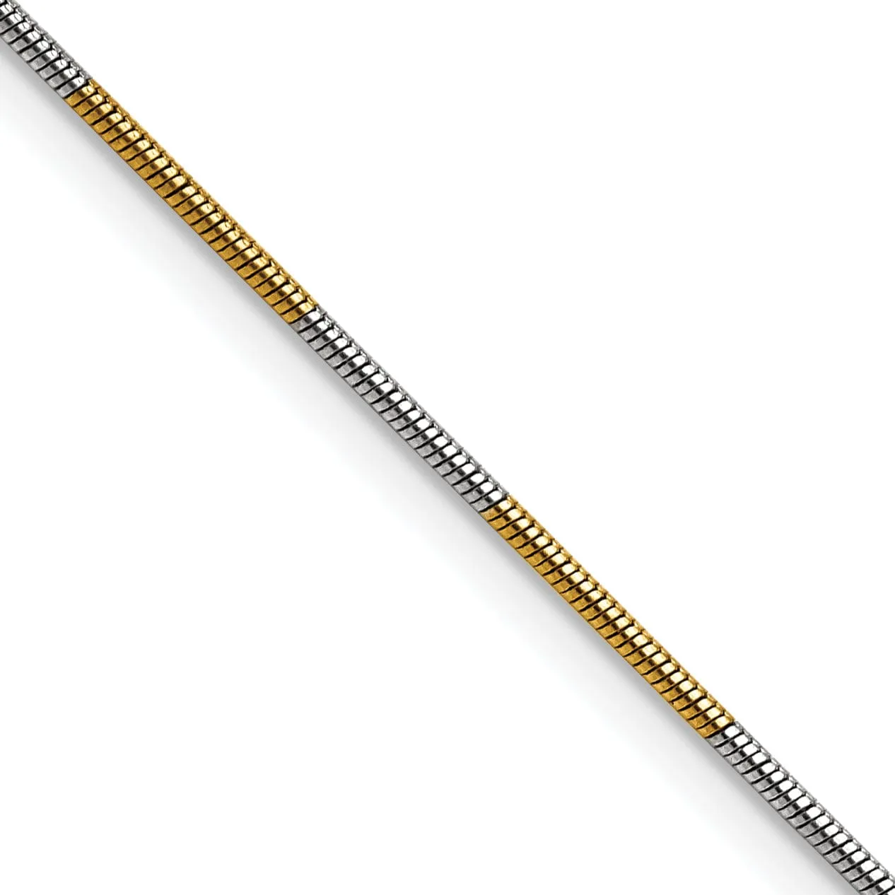 White Yellow Rhodium Brass Plated Fancy Chain