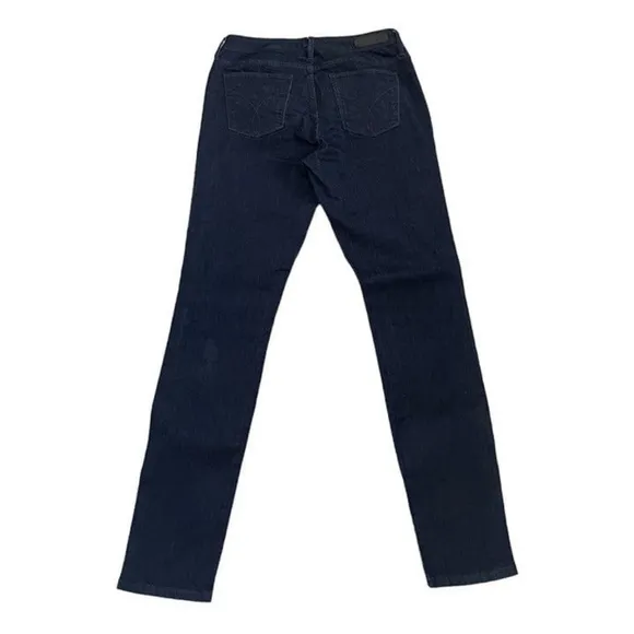 Women's Jeans Dark Blue Wash Jeans Calvin Klein Curvy Skinny Jeans Women’s Denim