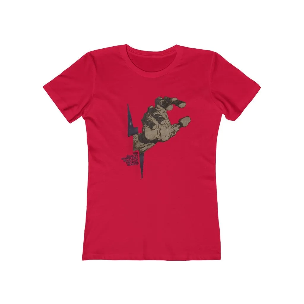 Womens The Real Reality T-Shirt - 5D Consciousness Shirt - Esoteric Philosophy