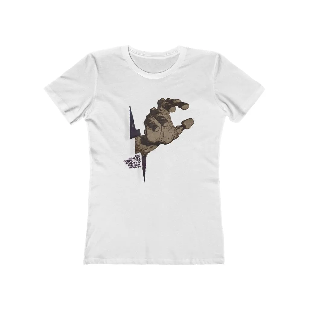 Womens The Real Reality T-Shirt - 5D Consciousness Shirt - Esoteric Philosophy
