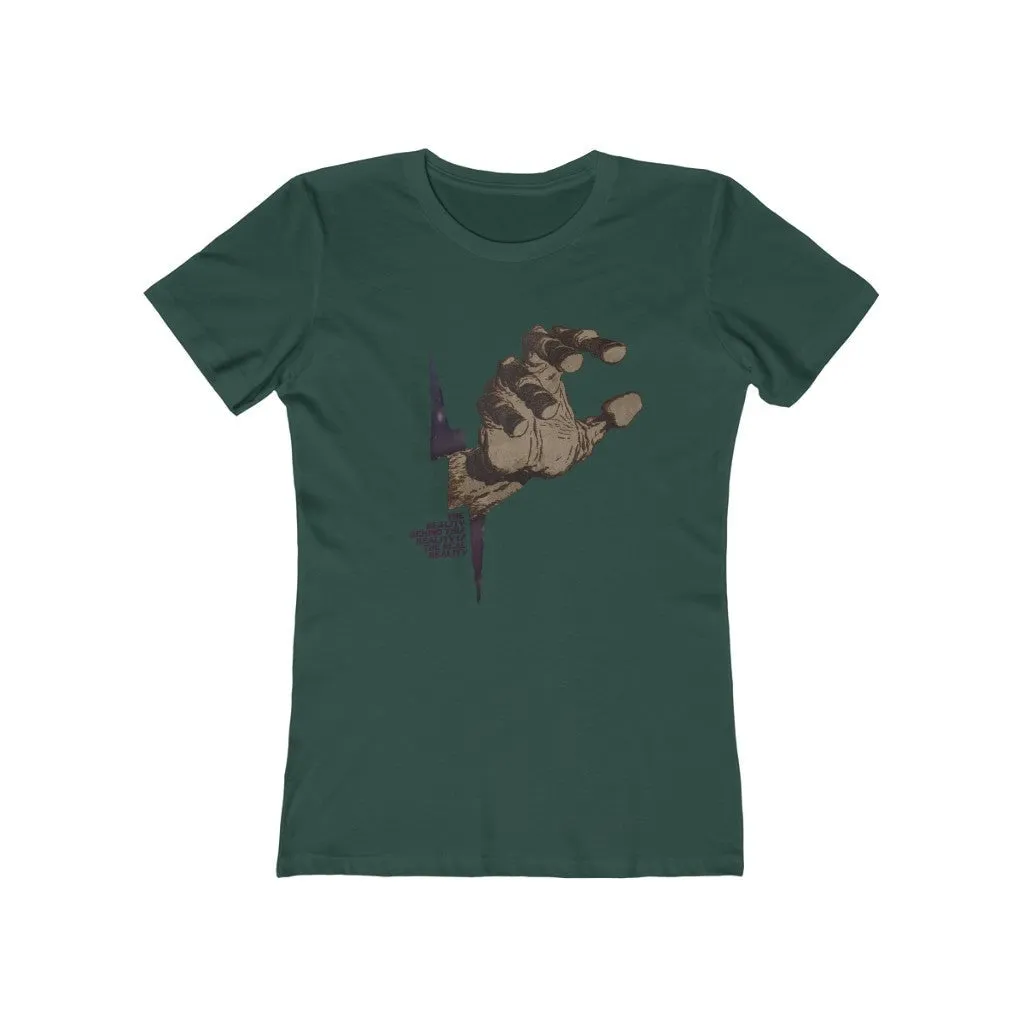 Womens The Real Reality T-Shirt - 5D Consciousness Shirt - Esoteric Philosophy