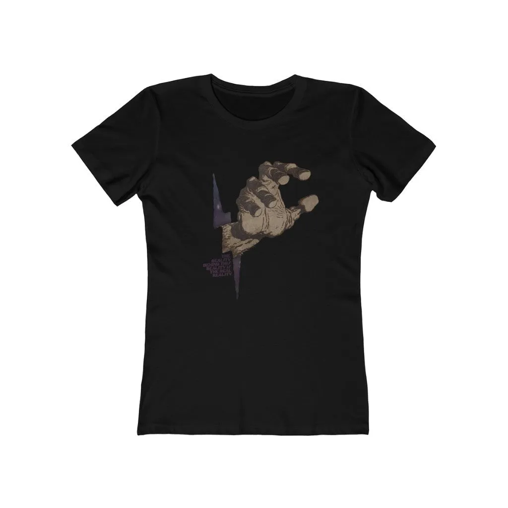 Womens The Real Reality T-Shirt - 5D Consciousness Shirt - Esoteric Philosophy