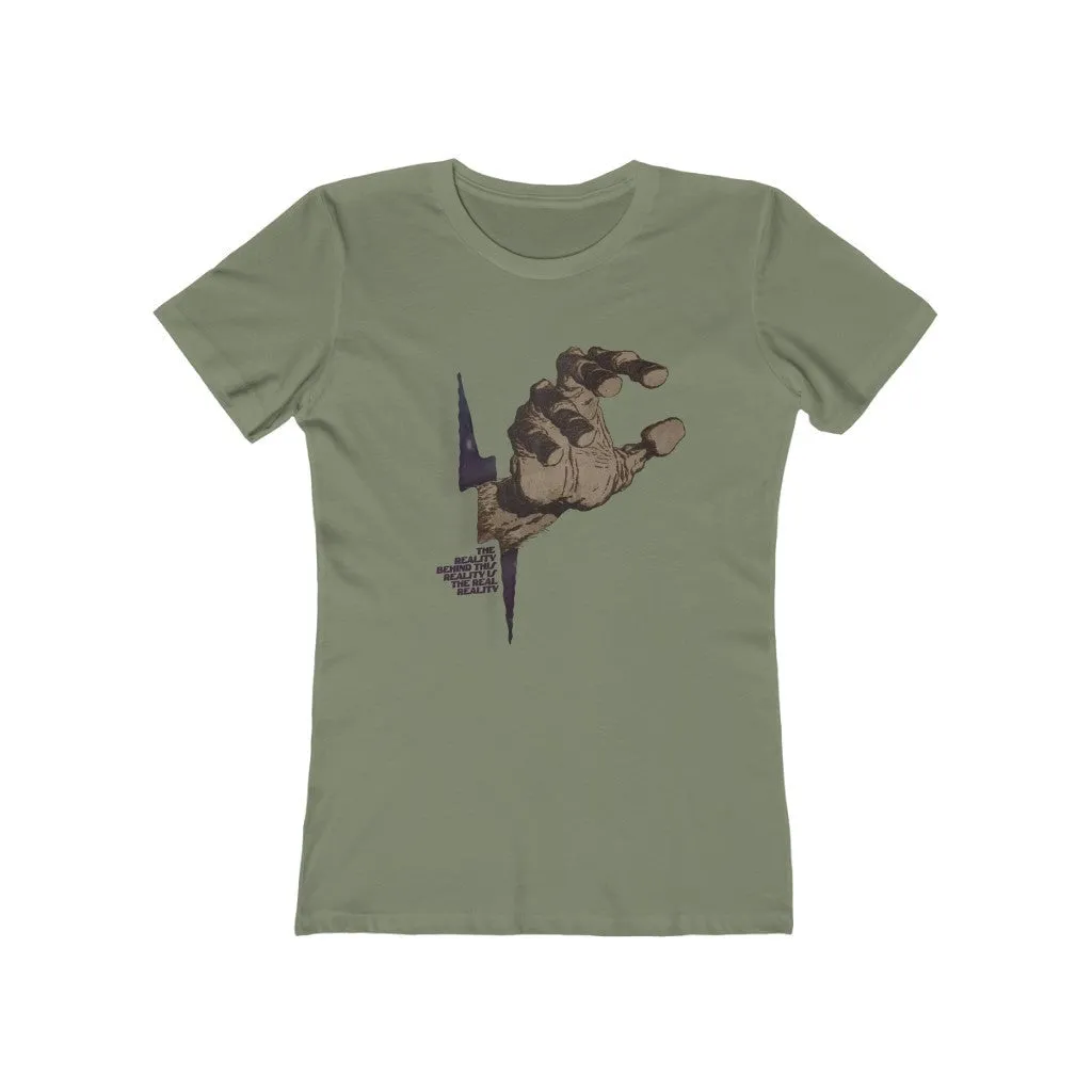 Womens The Real Reality T-Shirt - 5D Consciousness Shirt - Esoteric Philosophy