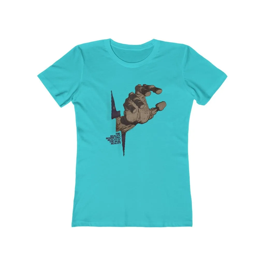 Womens The Real Reality T-Shirt - 5D Consciousness Shirt - Esoteric Philosophy