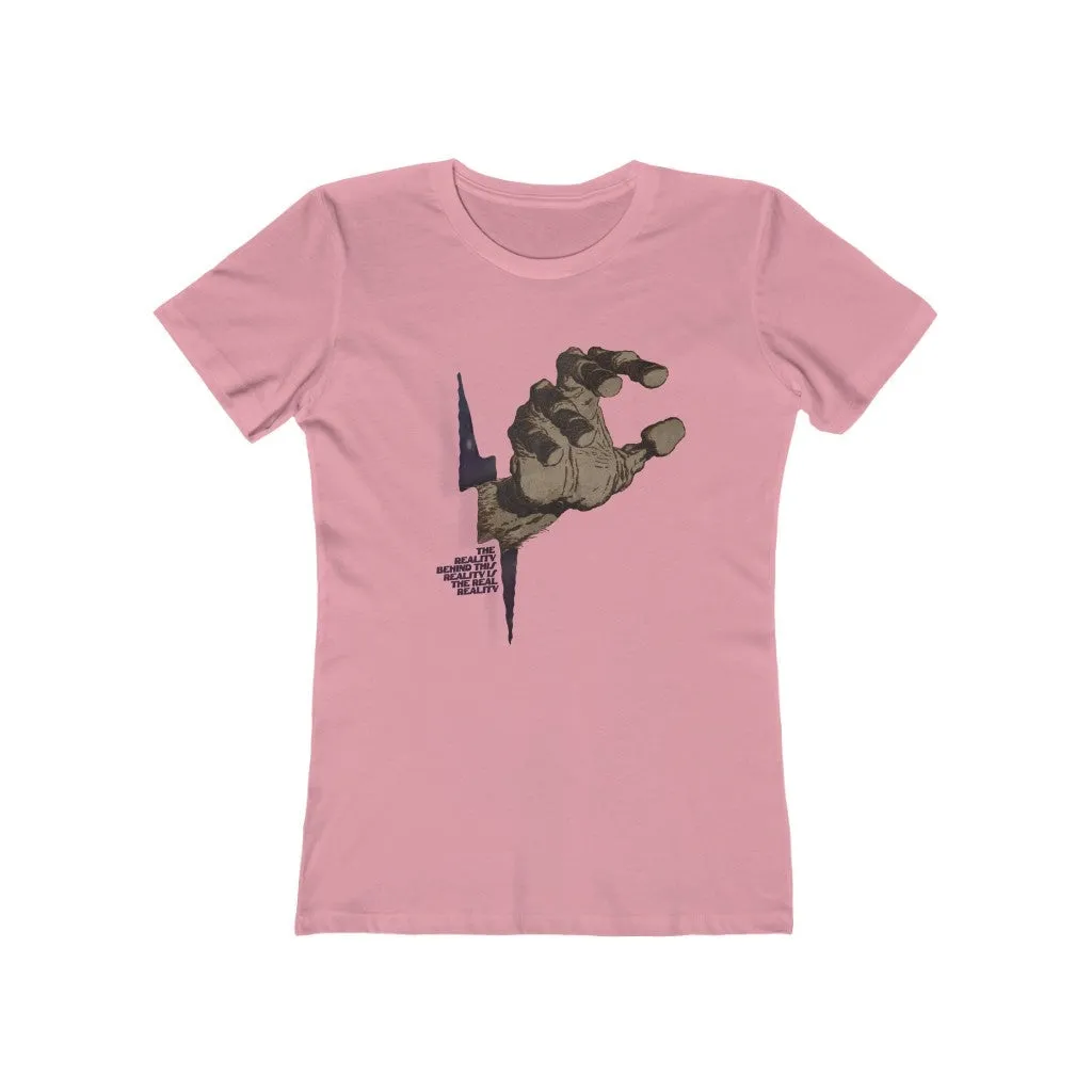 Womens The Real Reality T-Shirt - 5D Consciousness Shirt - Esoteric Philosophy