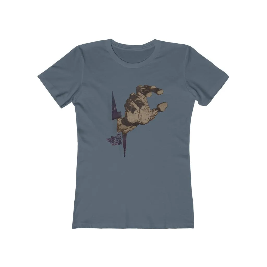 Womens The Real Reality T-Shirt - 5D Consciousness Shirt - Esoteric Philosophy