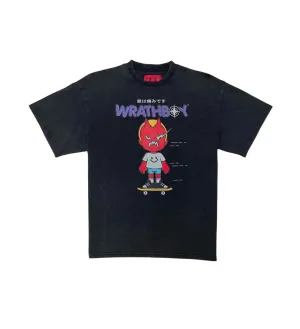 Wrathboy Skateboard Tee - Black