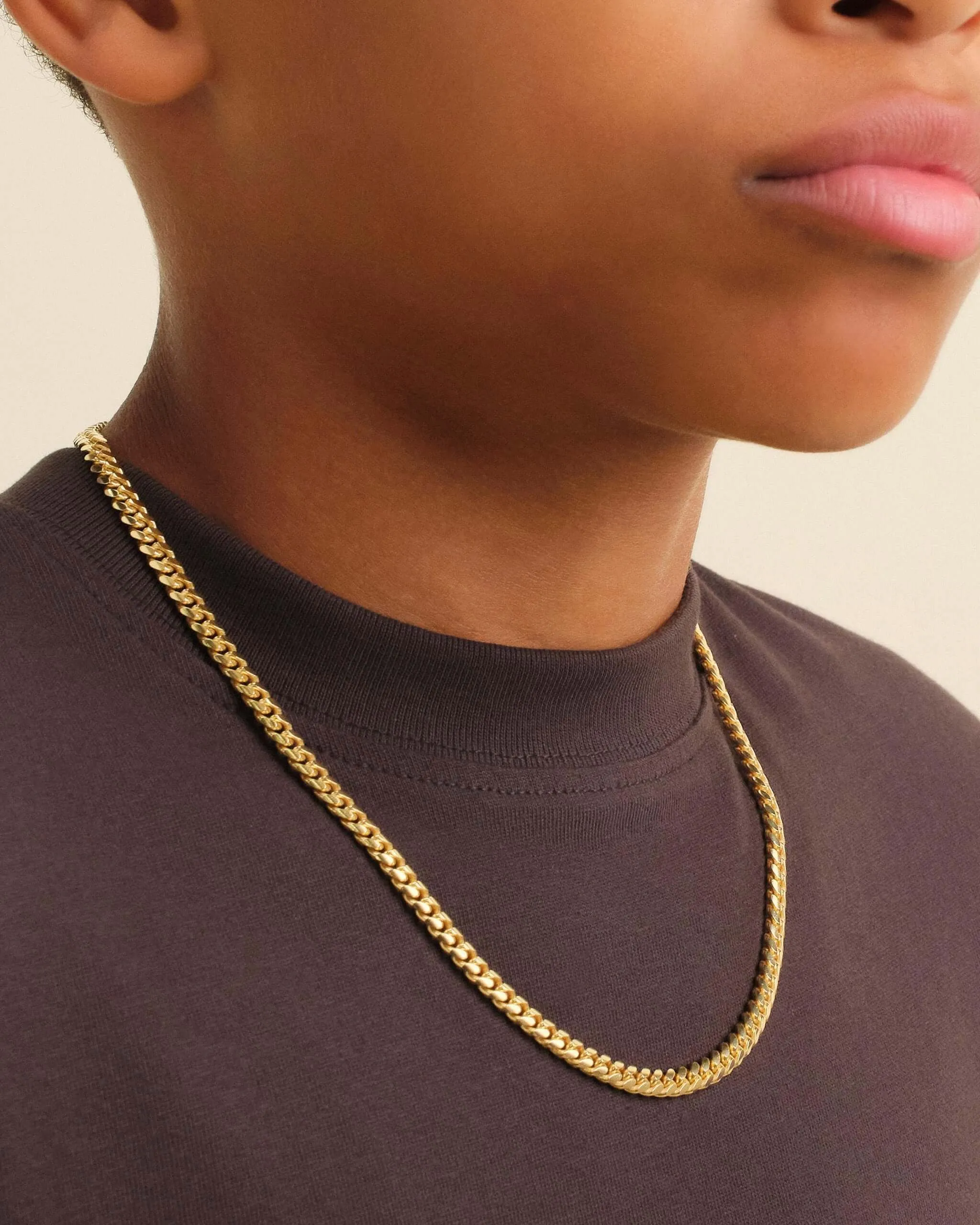 Youth Cuban Link Chain - 5mm